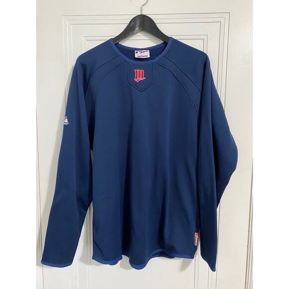 Minnesota Twins Batting Practice Crewneck Sweatshirt Size Large - Picture 1 of 7
